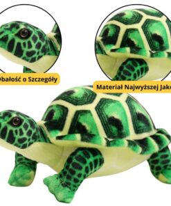 Pliušinis vėžliukas žalias 25 cm
