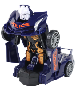 Policijos robotas automobilis 2in1