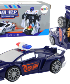 Policijos robotas automobilis 2in1
