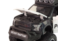 Policijos visureigis raptor juodas 1:14