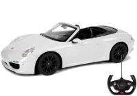 Porsche 911 Carrera S RASTAR 1:12 – baltas nuotolinio valdymo automobilis
