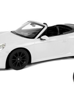Porsche 911 Carrera S RASTAR 1:12 – baltas nuotolinio valdymo automobilis