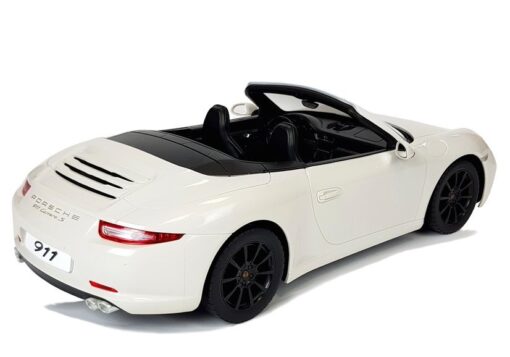 Porsche 911 Carrera S RASTAR 1:12 – baltas nuotolinio valdymo automobilis