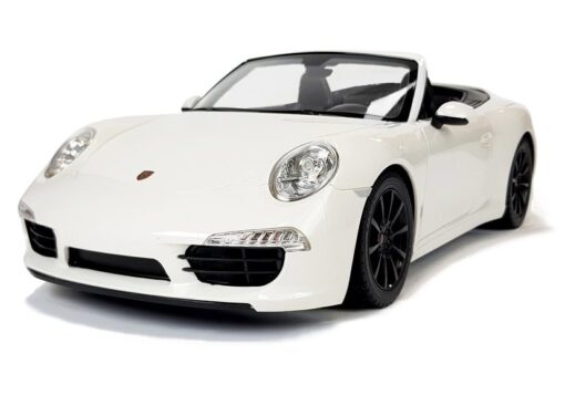 Porsche 911 Carrera S RASTAR 1:12 – baltas nuotolinio valdymo automobilis