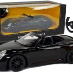 Porsche 911 Carrera S RASTAR 1:12 – juodas nuotolinio valdymo automobilis