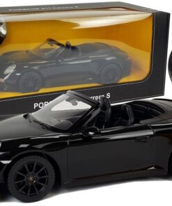Porsche 911 Carrera S RASTAR 1:12 – juodas nuotolinio valdymo automobilis