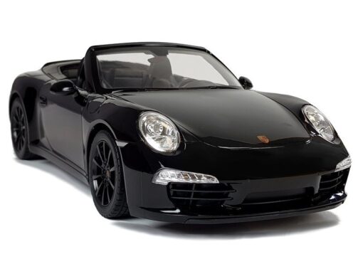 Porsche 911 Carrera S RASTAR 1:12 – juodas nuotolinio valdymo automobilis