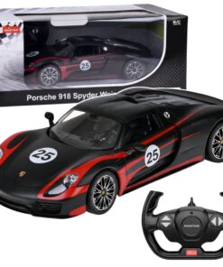 Porsche 918 Spyder Performance RASTAR 1:14 – Juodas RC automobilis