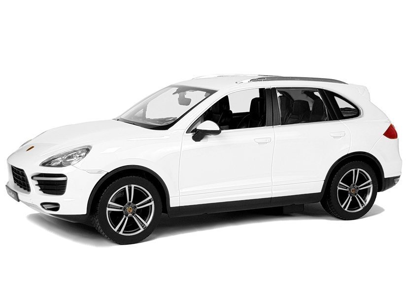 Porsche Cayenne RASTAR 1:14 &ndash; valge puldiga auto (2.4G)
