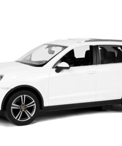 Porsche Cayenne RASTAR 1:14 – baltas nuotolinio valdymo automobilis (2.4G)
