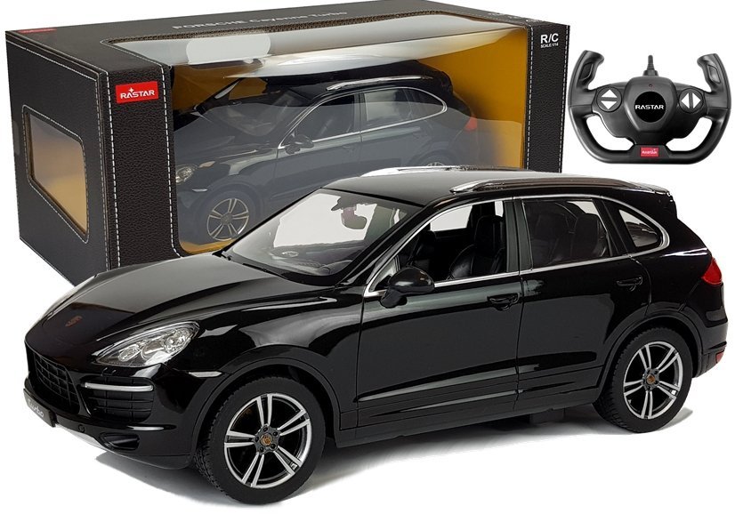Porsche Cayenne Turbo RASTAR 1:14 &ndash; must puldiga auto (2.4G)