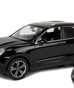 Porsche Cayenne Turbo RASTAR 1:14 – juodas nuotolinio valdymo automobilis (2.4G)