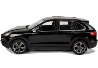 Porsche Cayenne Turbo RASTAR 1:14 – juodas nuotolinio valdymo automobilis (2.4G)