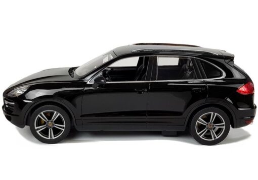 Porsche Cayenne Turbo RASTAR 1:14 – juodas nuotolinio valdymo automobilis (2.4G)