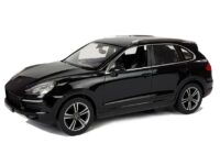 Porsche Cayenne Turbo RASTAR 1:14 – juodas nuotolinio valdymo automobilis (2.4G)