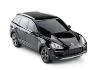 Porsche Cayenne Turbo RASTAR RC 1:24 juodas visureigis