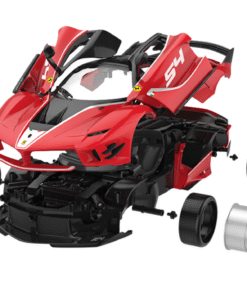 RASTAR 1:18 Ferrari FXXK EVO – 88 dalių konstruktorius su nuotolinio valdymo funkcija