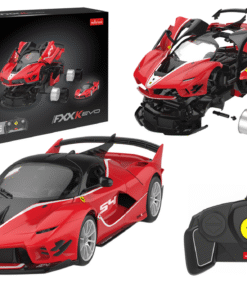 RASTAR 1:18 Ferrari FXXK EVO – 88 dalių konstruktorius su nuotolinio valdymo funkcija