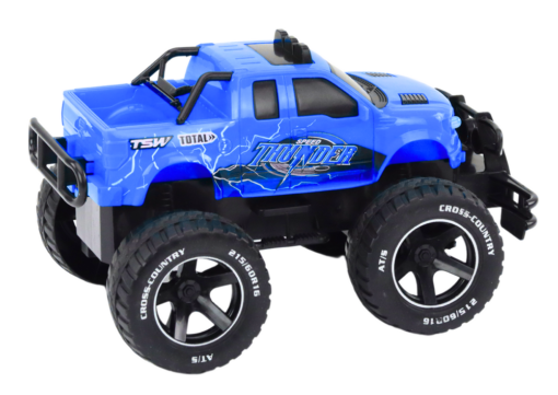 RC bekelės automobilis 1:18 mėlynas