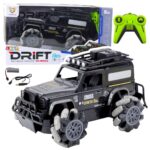 RC bekelės automobilis su nuotolinio valdymo pultu