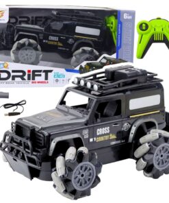 RC bekelės automobilis su nuotolinio valdymo pultu