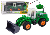 RC ekskavatorius krautuvas 1:20 žalias
