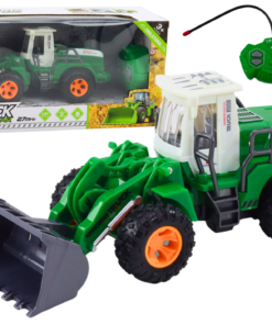 RC ekskavatorius krautuvas 1:20 žalias