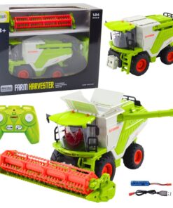 RC kombainas 2in1 su dūmais 1:24