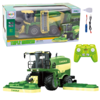 RC kombainas su žoliapjovėmis 1:24