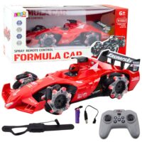 RC lenktyninis automobilis su dūmų efektu