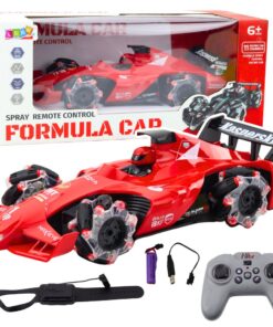 RC lenktyninis automobilis su dūmų efektu