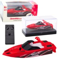 RC raudonas kateris 2.4GHz dvigubas variklis