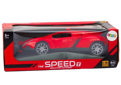 RC sportinis automobilis 1:16 raudonas