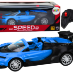 RC sportinis automobilis 1:18 mėlynas