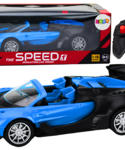 RC sportinis automobilis 1:18 mėlynas