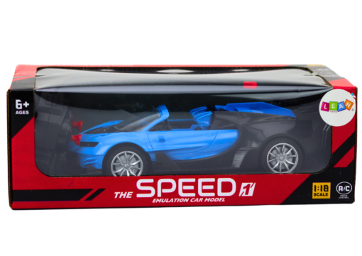 RC sportinis automobilis 1:18 mėlynas