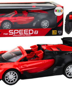 RC sportinis automobilis 1:18 raudonas