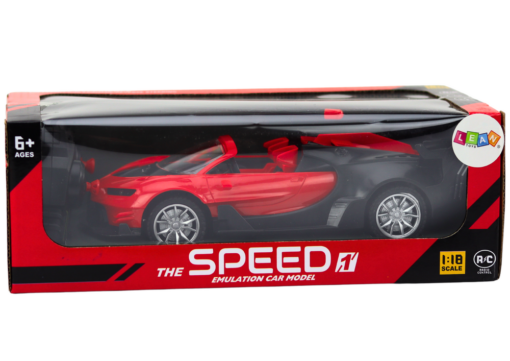 RC sportinis automobilis 1:18 raudonas