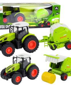 RC traktorius su presu 1:24 – nuotoliniu būdu valdomas Farmer 2.4 GHz