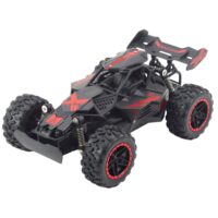 Raudonas 1:18 mastelio RC bekelės automobilis – iki 20 km/h