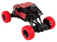 Raudonas RC bekelės automobilis 1:18