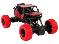 Raudonas RC bekelės automobilis 1:18