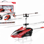 Raudonas rc sraigtasparnis s5
