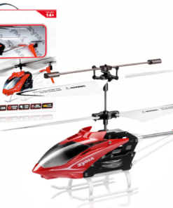 Raudonas rc sraigtasparnis s5
