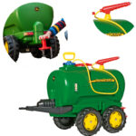 Rolly Toys rollyTanker John Deere dviejų ašių cisterna su pompa