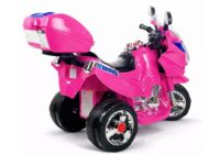 Rožinis vaikiškas elektrinis motociklas HC8051