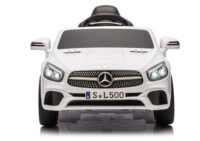 S506 baltas elektromobilis vaikams – Mercedes SL500