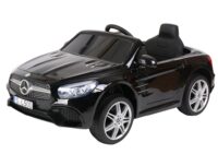 S506 juodas elektromobilis vaikams – Mercedes SL500