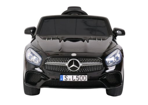 S506 juodas elektromobilis vaikams – Mercedes SL500