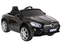 S506 juodas elektromobilis vaikams – Mercedes SL500